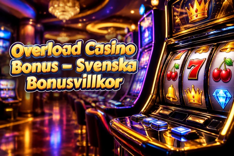 Overload Casino Bonus - Svenska Bonusvillkor